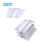 Efficiency LED Troffer Downlights White Powder Painted Steel 120° Beam Angle Long Lifespan 50 000hrs